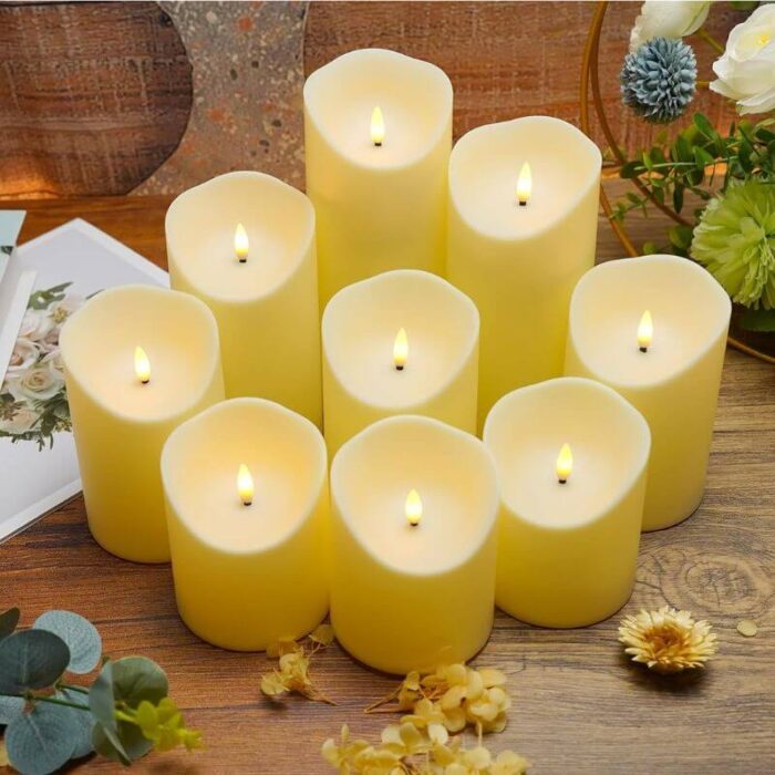 Flameless Candles with Remote , Battery Operated LED Candles Set - Image 10
