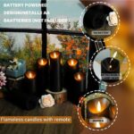 Flameless Candles with Remote , Battery Operated LED Candles Set - Image 8