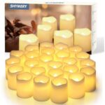 Realistic Flickering Flameless Candles  For wedding  , Battery Operated Flameless Fake Candles