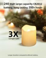 Realistic Flickering Flameless Candles  For wedding  , Battery Operated Flameless Fake Candles - Image 6