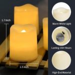 Realistic Flickering Flameless Candles  For wedding  , Battery Operated Flameless Fake Candles - Image 4