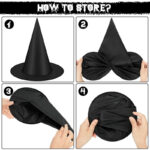 Halloween Witch Hats For Sale , Halloween Horror Night 2025 ,Witch Costume Accessories - Image 4