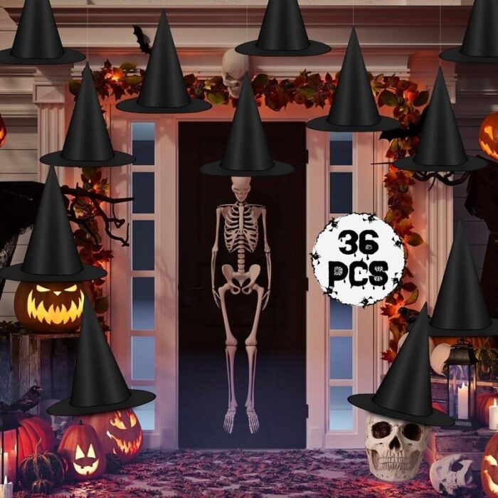 Halloween Witch Hats For Sale , Halloween Horror Night 2025 ,Witch Costume Accessories - Image 11