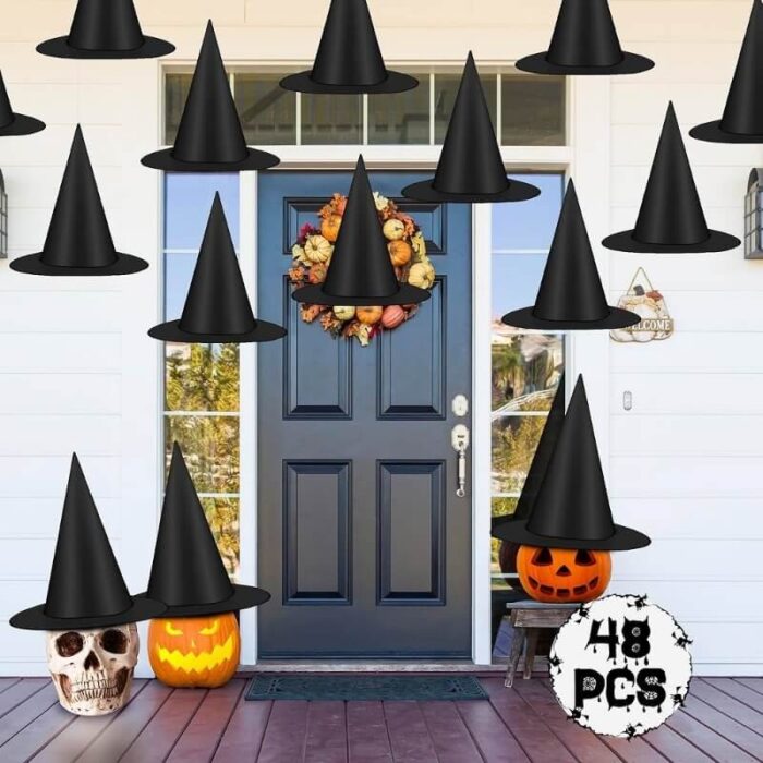 Halloween Witch Hats For Sale , Halloween Horror Night 2025 ,Witch Costume Accessories - Image 10