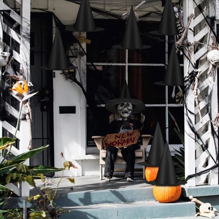 Halloween Witch Hats For Sale , Halloween Horror Night 2025 ,Witch Costume Accessories - Image 9