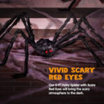 Halloween Spider Decor, Halloween Spider Outdoor 2025 , Halloween Store - Image 3