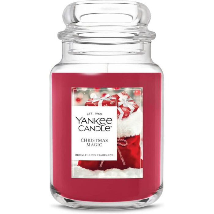 Winter Night Stars Large Jar Scented Candle , 22 Oz Soy Wax Blend, Long Lasting 150 Hour Burn - Image 13
