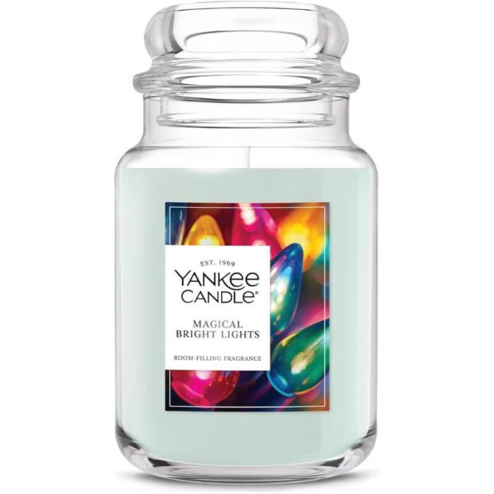 Winter Night Stars Large Jar Scented Candle , 22 Oz Soy Wax Blend, Long Lasting 150 Hour Burn - Image 17