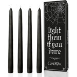 Taper Candles for Weddings, Dinners, Parties & Halloween