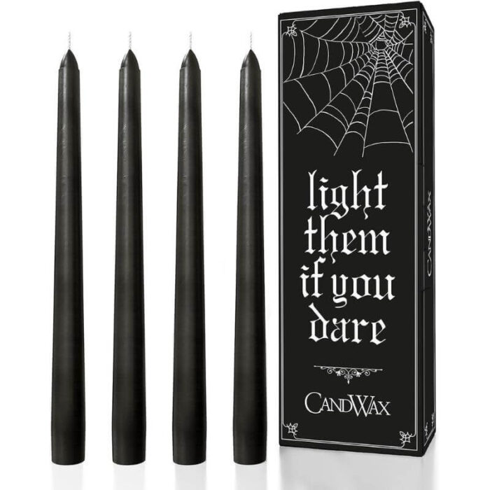 Taper Candles for Weddings, Dinners, Parties & Halloween - Image 1